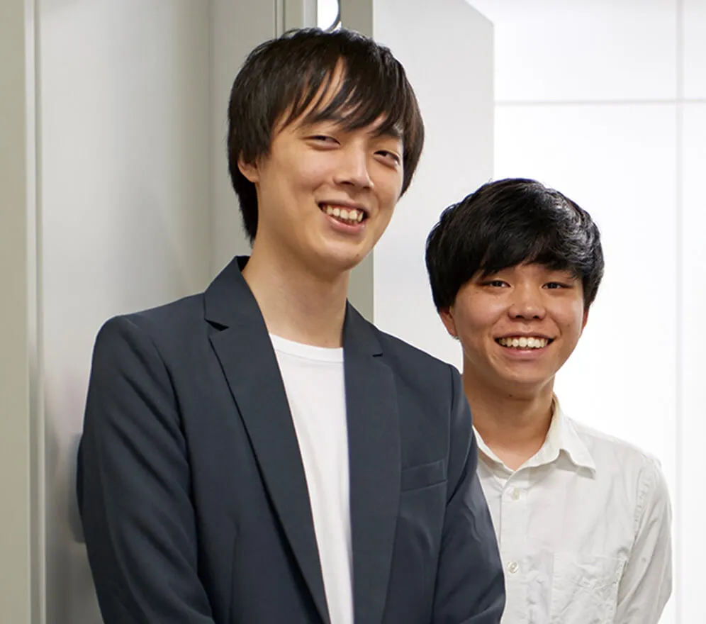 泰永 達也さん(左)白瀧 迅さん(右)