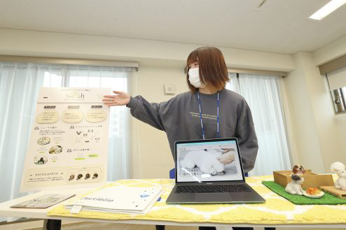 作品展ブースの様子